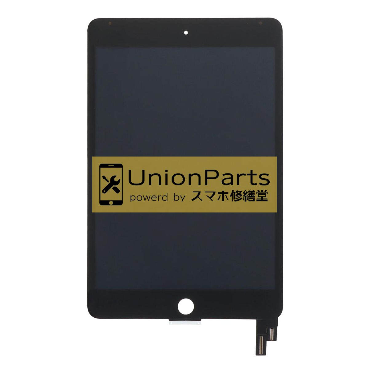 iPad mini (第4世代) フロントパネル 互換品 Black
