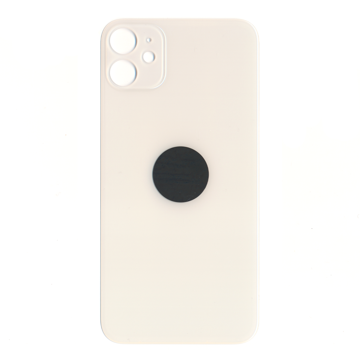 iPhone11 バックパネル OEM品 レンズホール拡張版 White